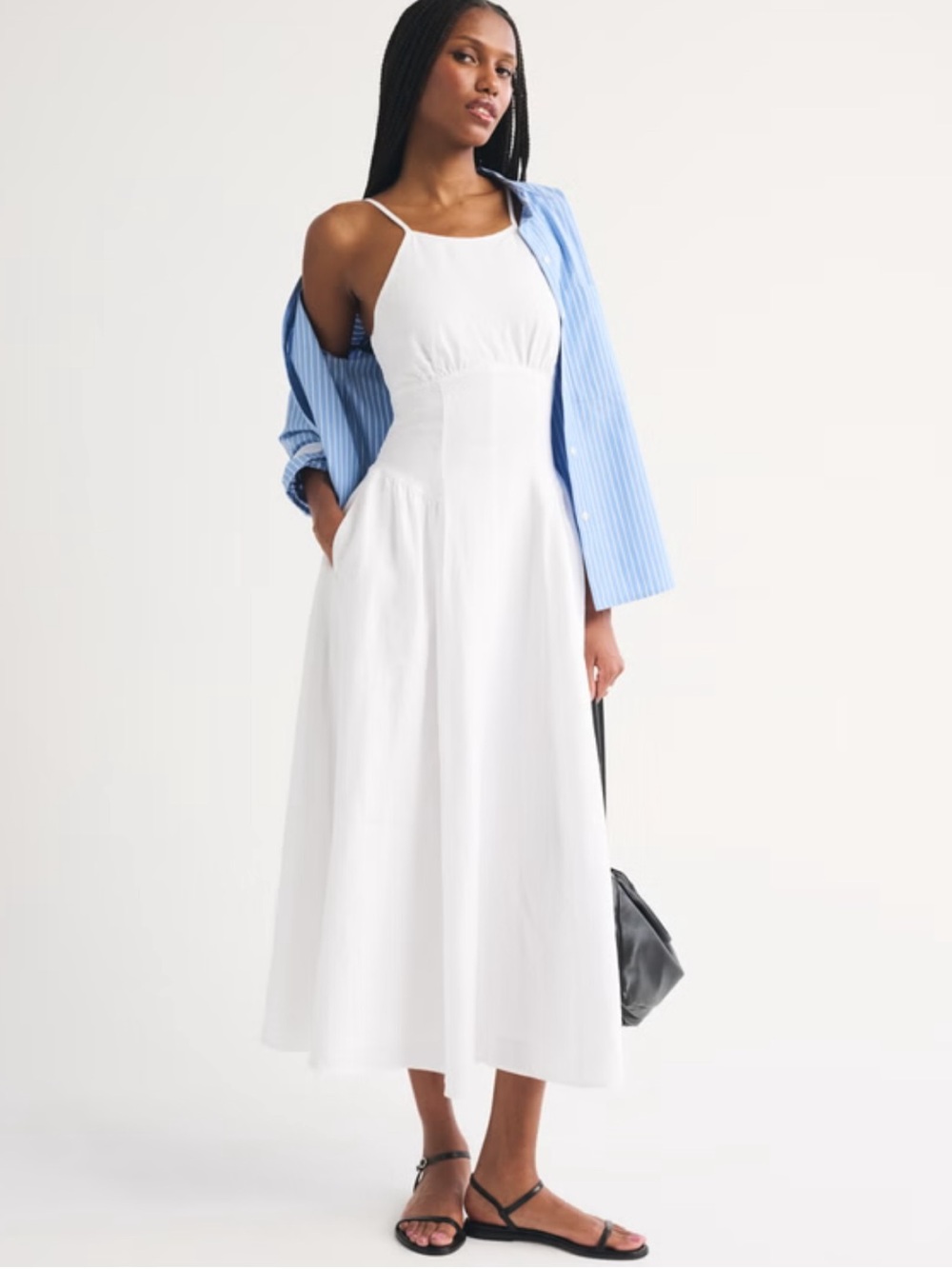 Abercrombie & Fitch 100% Linen Dress